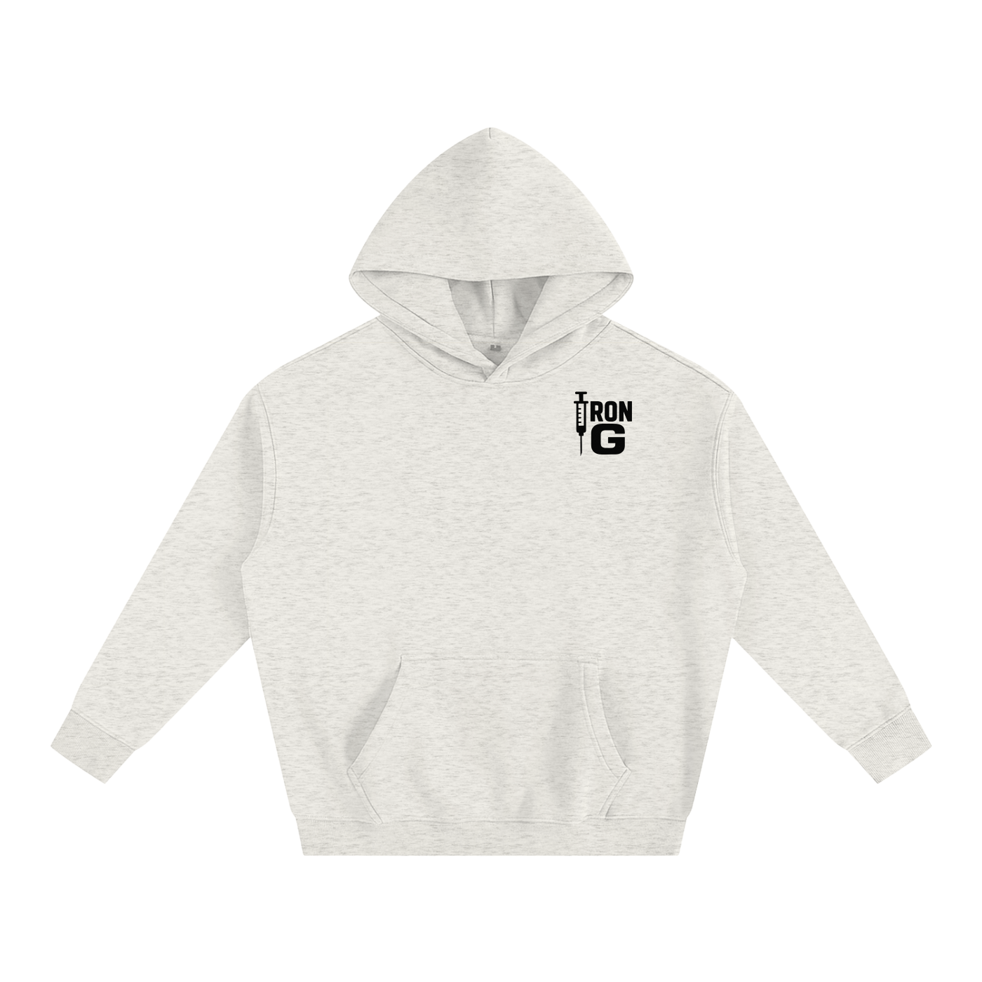 NPNF Oversized Hoodie, Black Letters