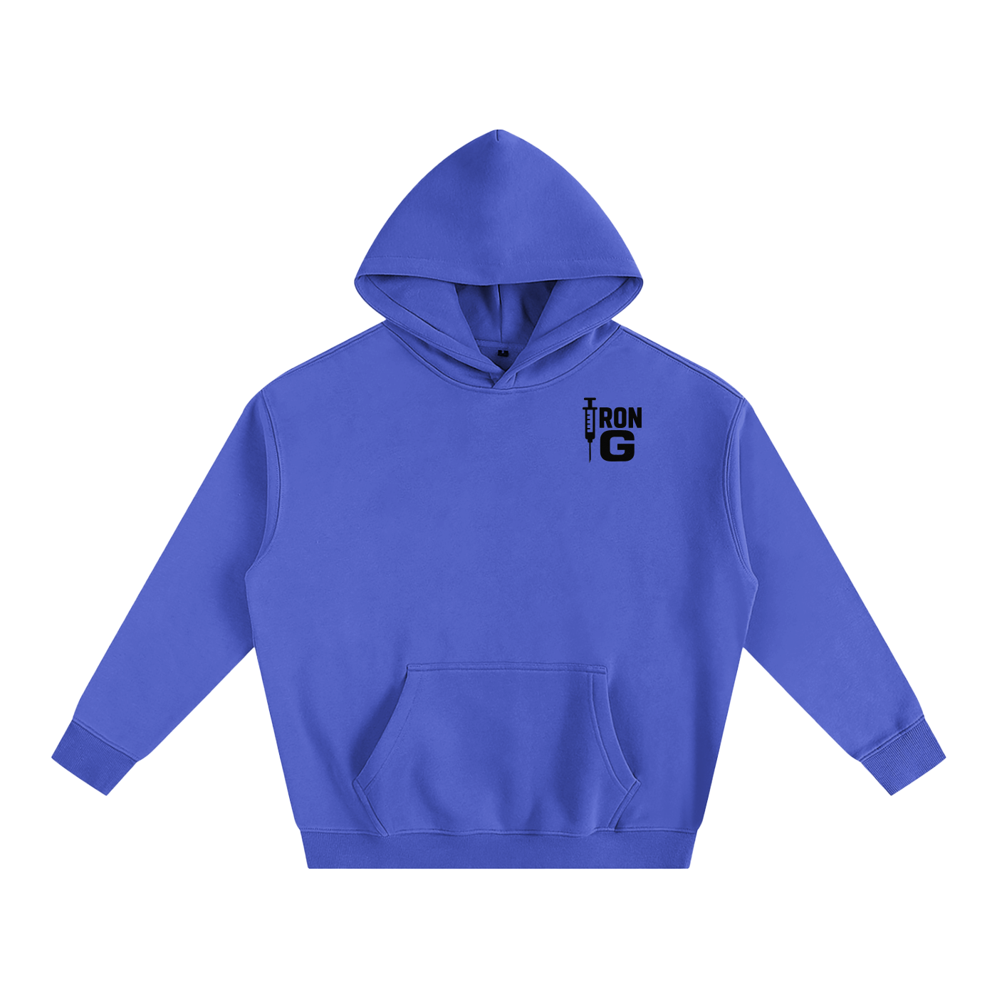 NPNF Oversized Hoodie, Black Letters