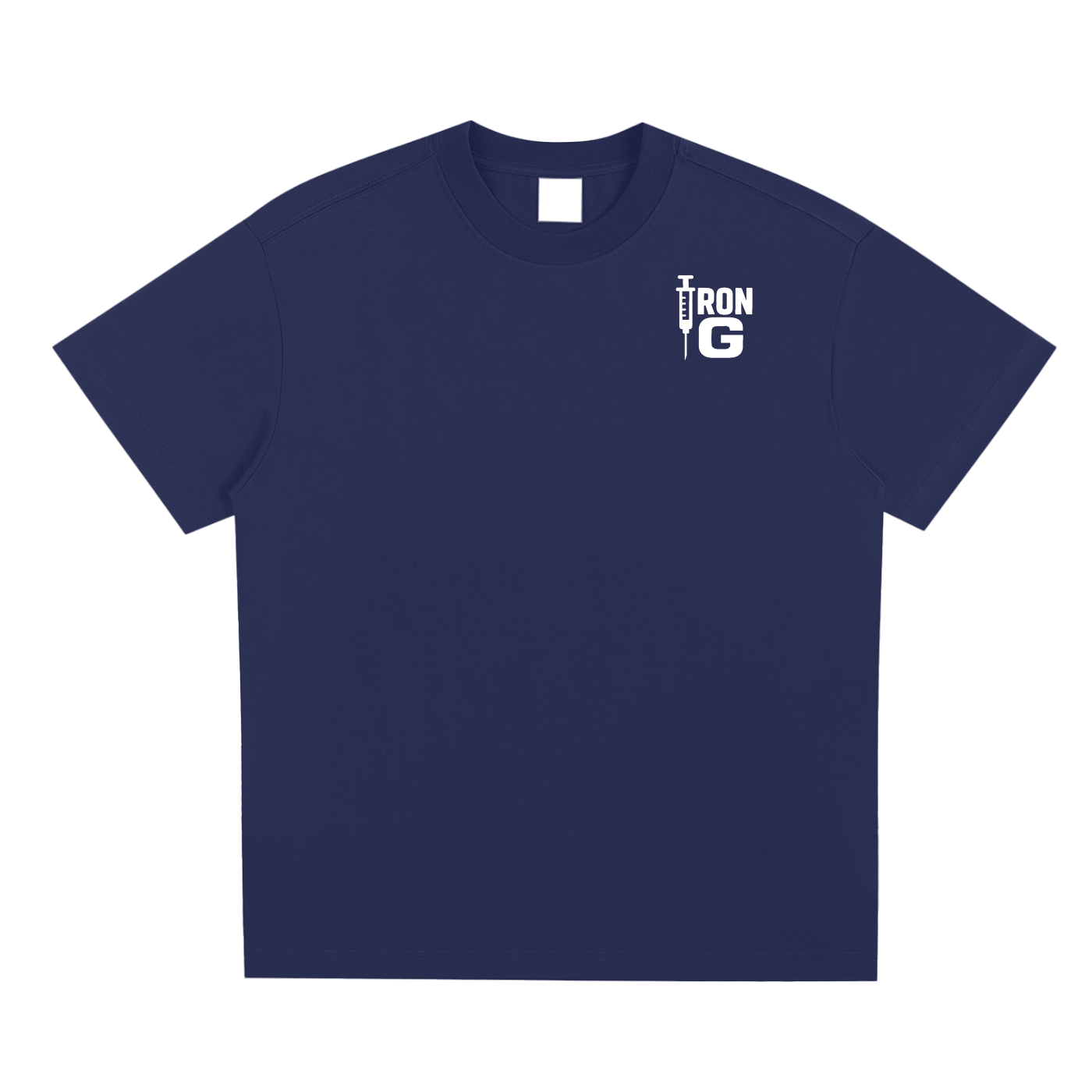 Iron G T-Shirt, White Logo