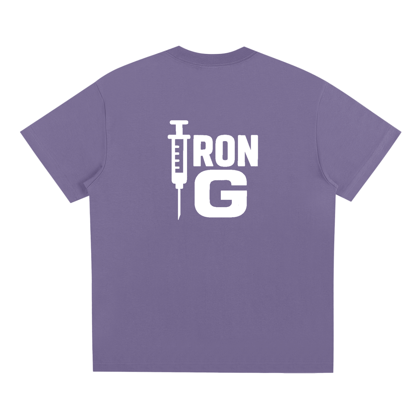 Iron G T-Shirt, White Logo