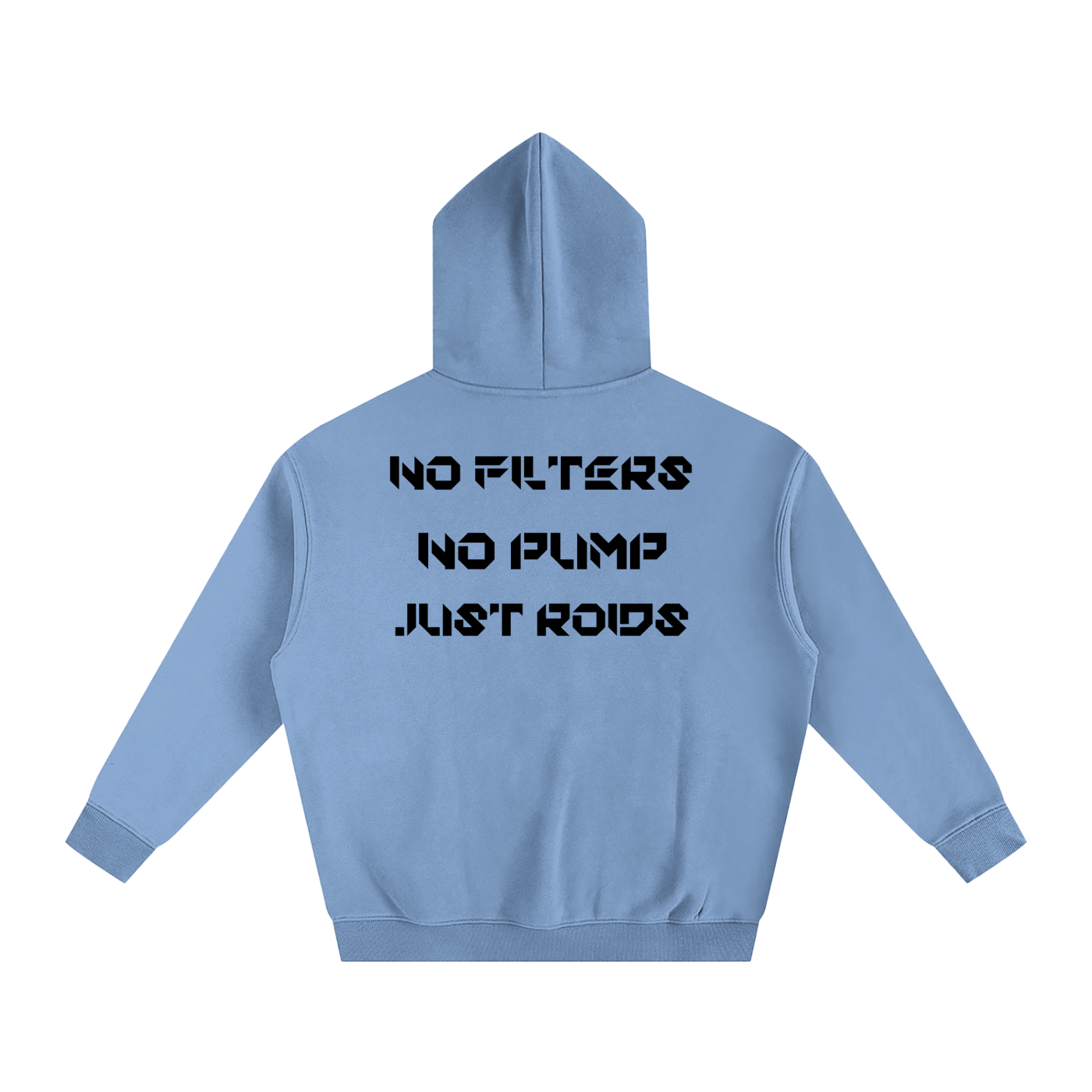 NPNF Oversized Hoodie, Black Letters
