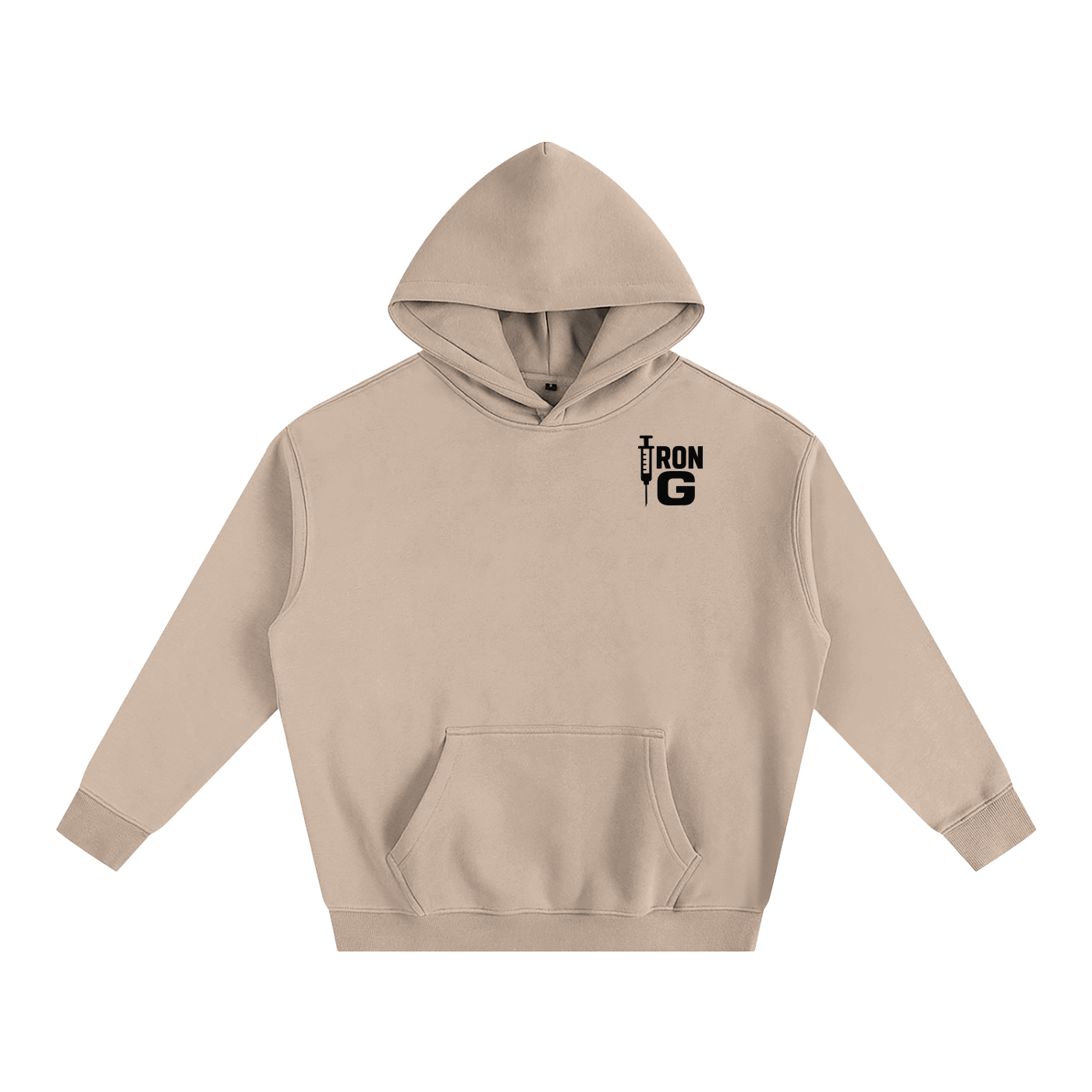 NPNF Oversized Hoodie, Black Letters