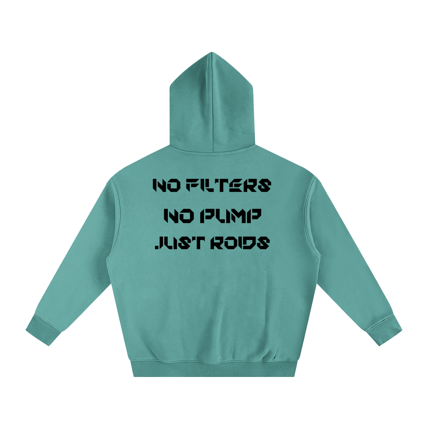 NPNF Oversized Hoodie, Black Letters