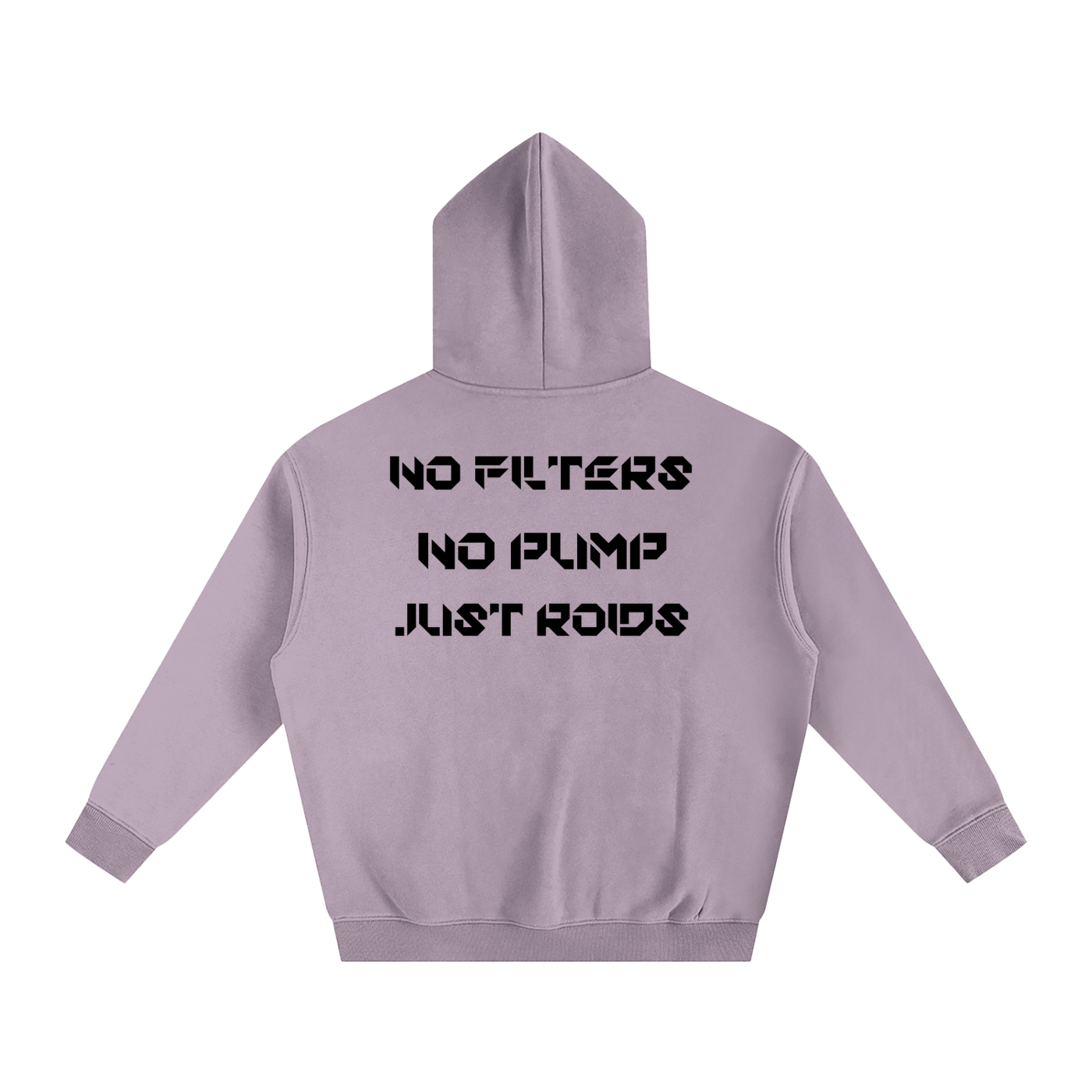 NPNF Oversized Hoodie, Black Letters