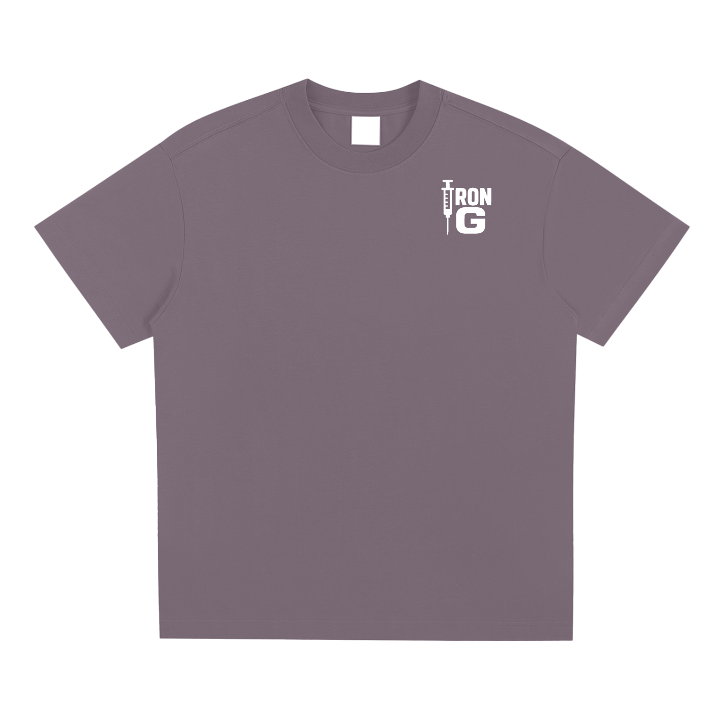 Iron G T-Shirt, White Logo