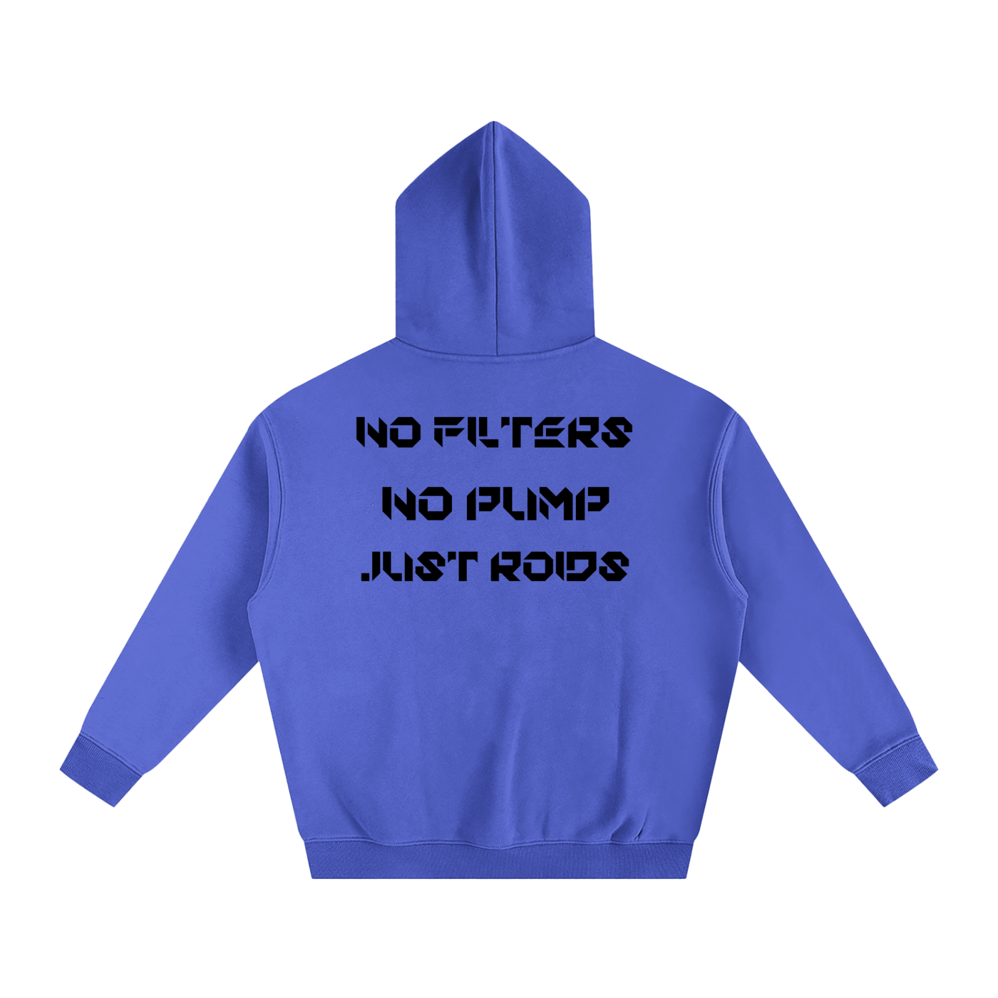 NPNF Oversized Hoodie, Black Letters