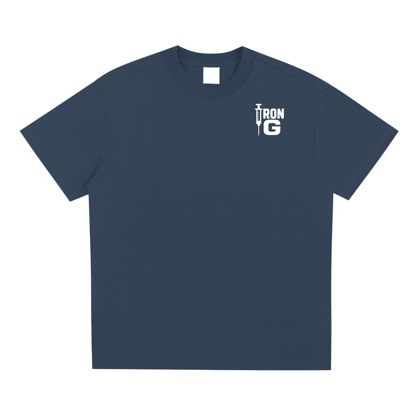 Iron G T-Shirt, White Logo