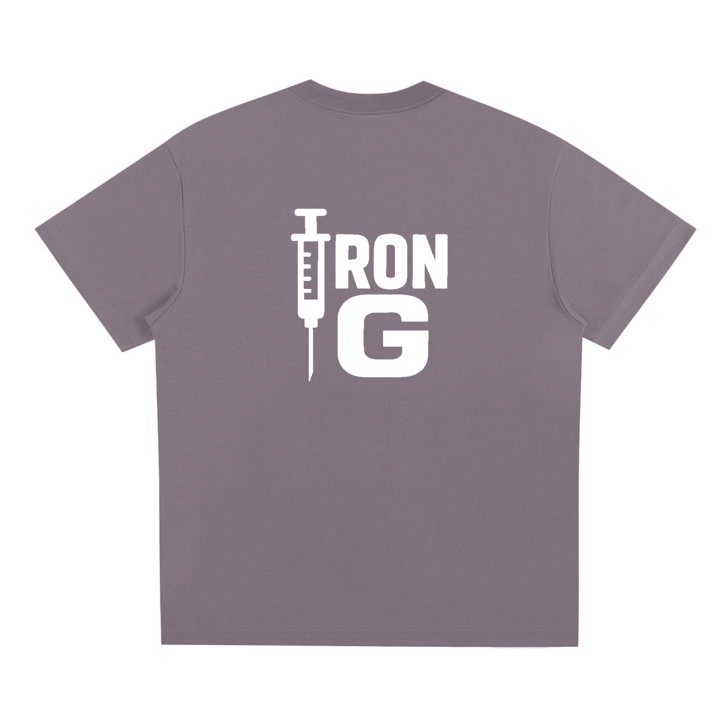 Iron G T-Shirt, White Logo