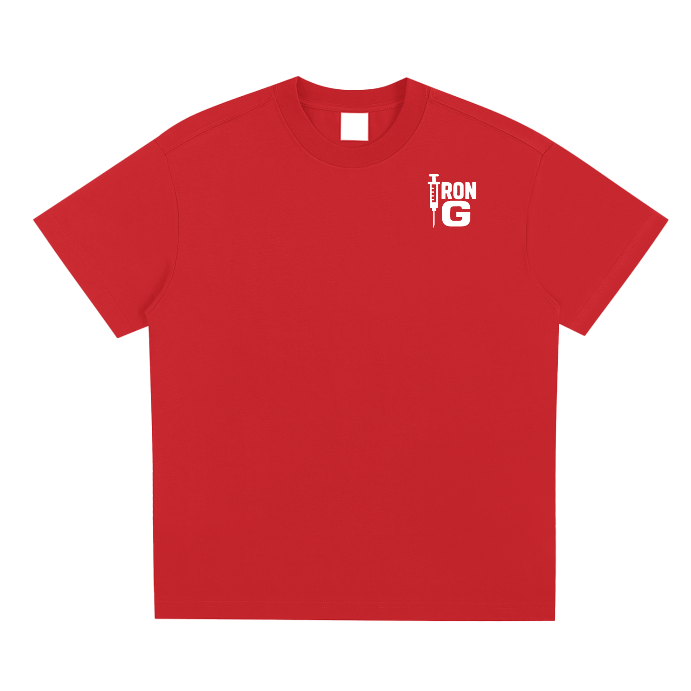 Iron G T-Shirt, White Logo