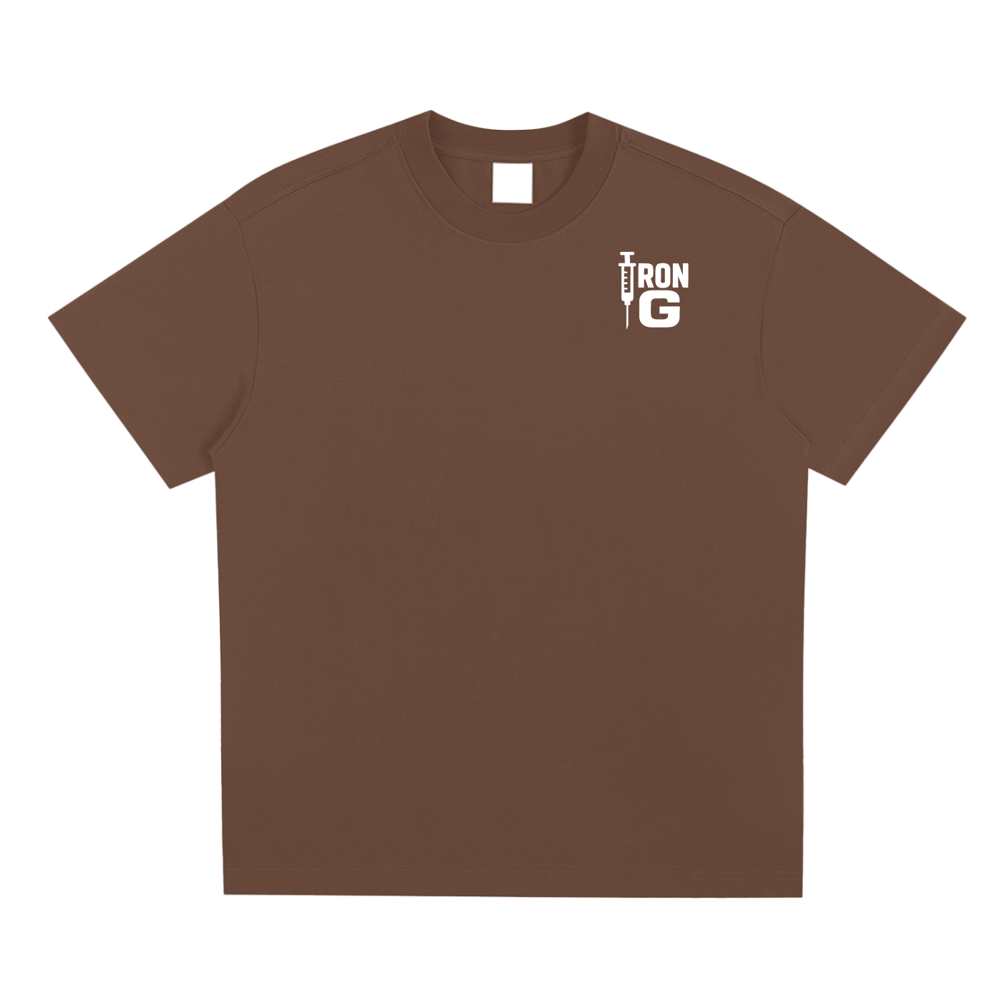 Iron G T-Shirt, White Logo