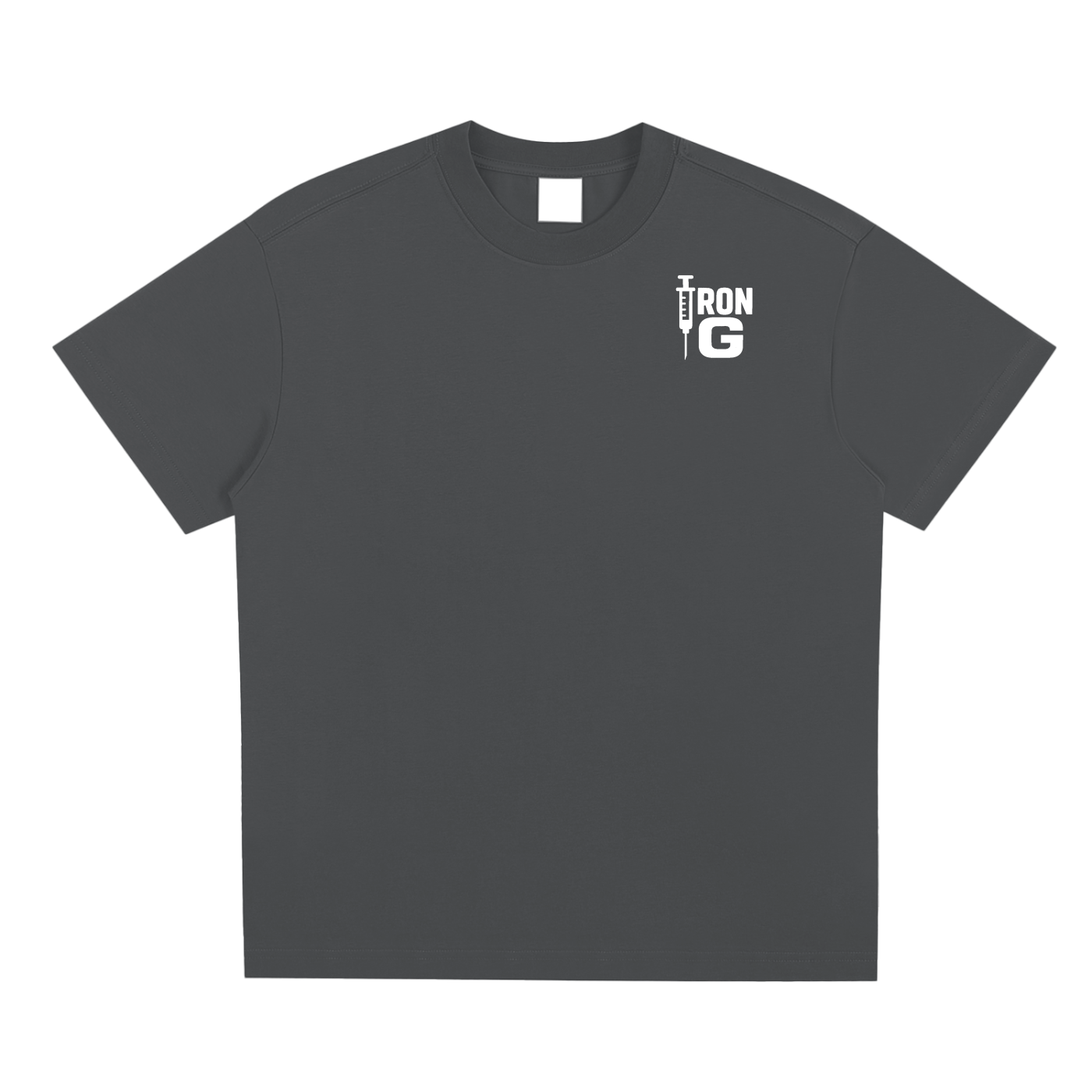 Iron G T-Shirt, White Logo