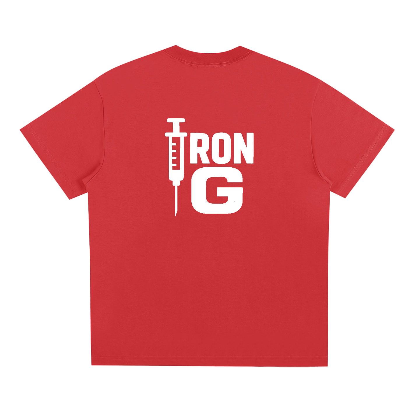 Iron G T-Shirt, White Logo