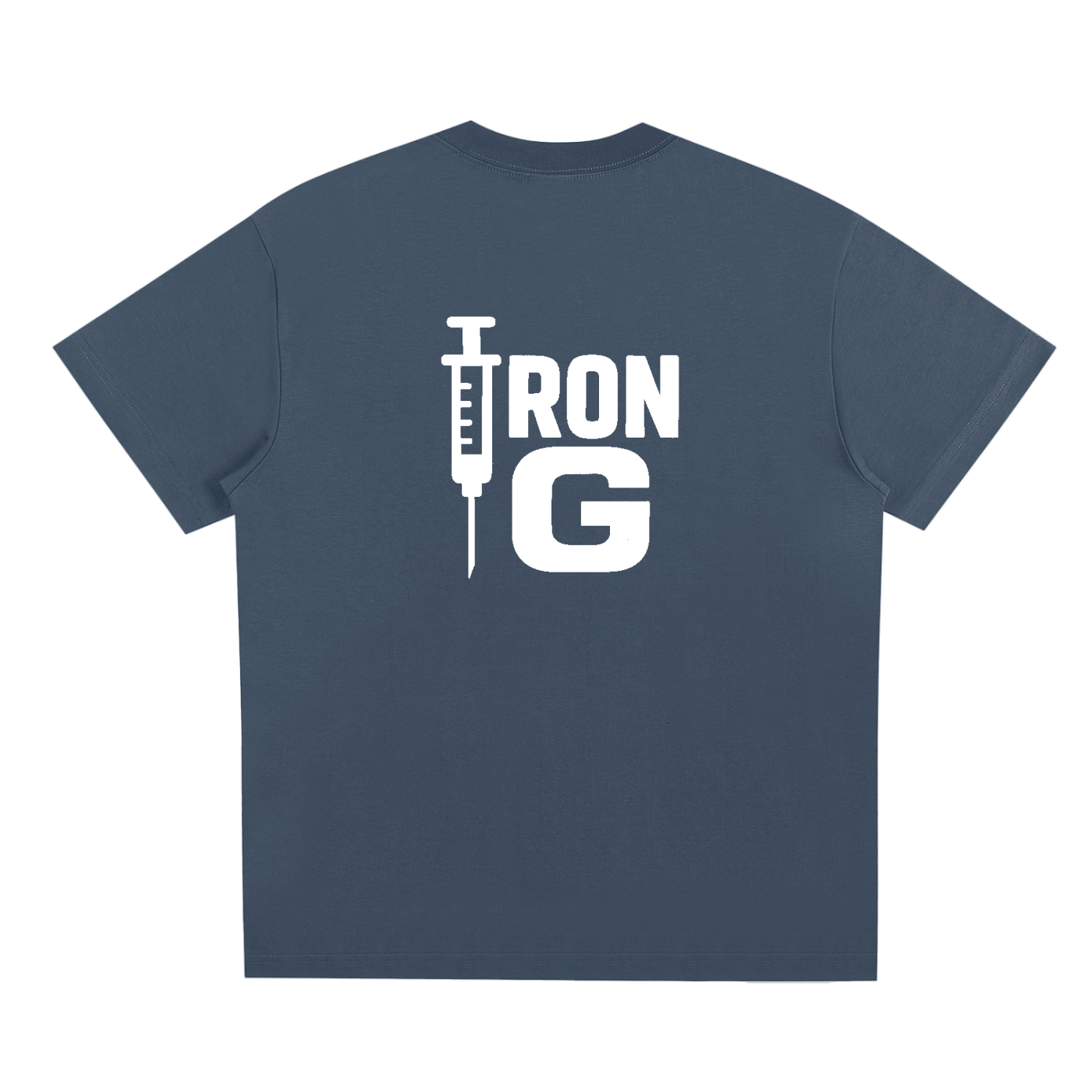 Iron G T-Shirt, White Logo