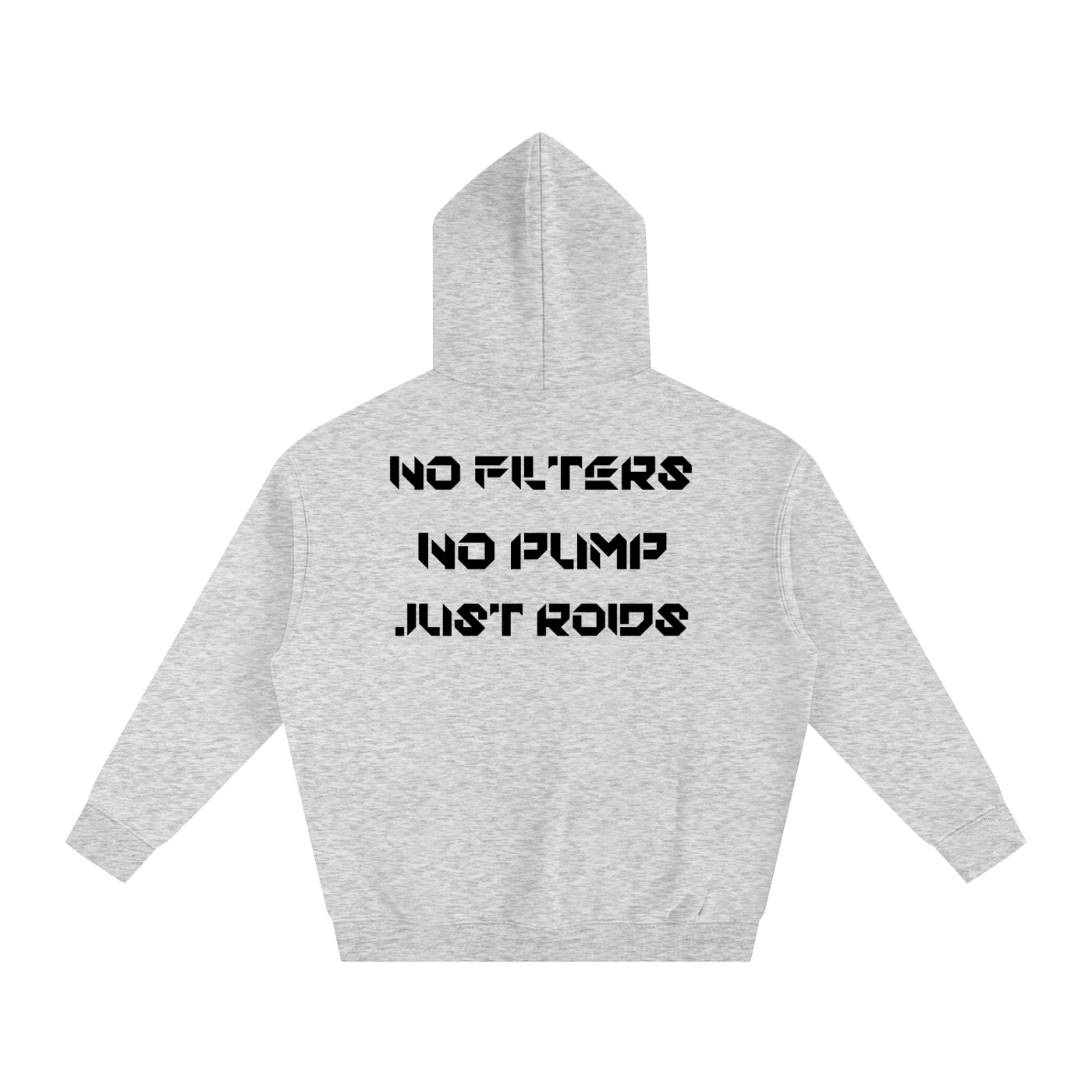 NPNF Oversized Hoodie, Black Letters