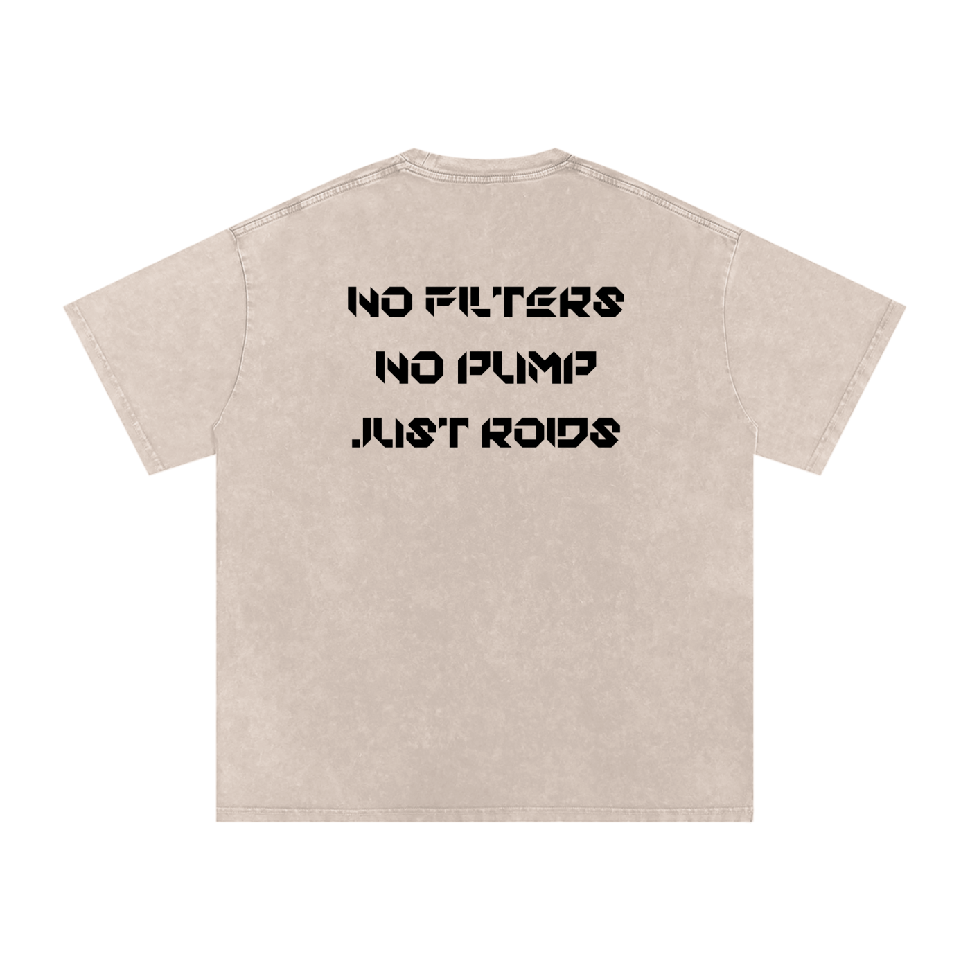 NPNF Old School Oversized T-Shirt, Black Letters