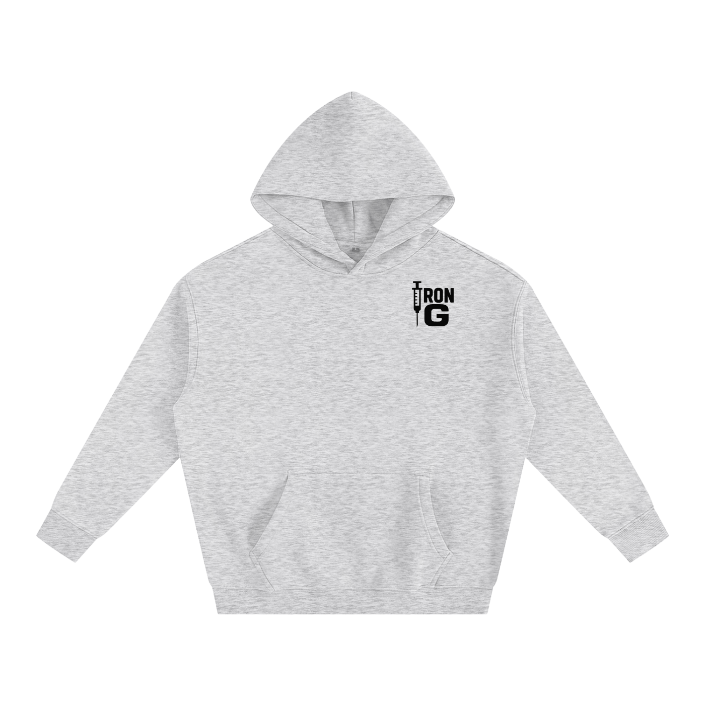 NPNF Oversized Hoodie, Black Letters