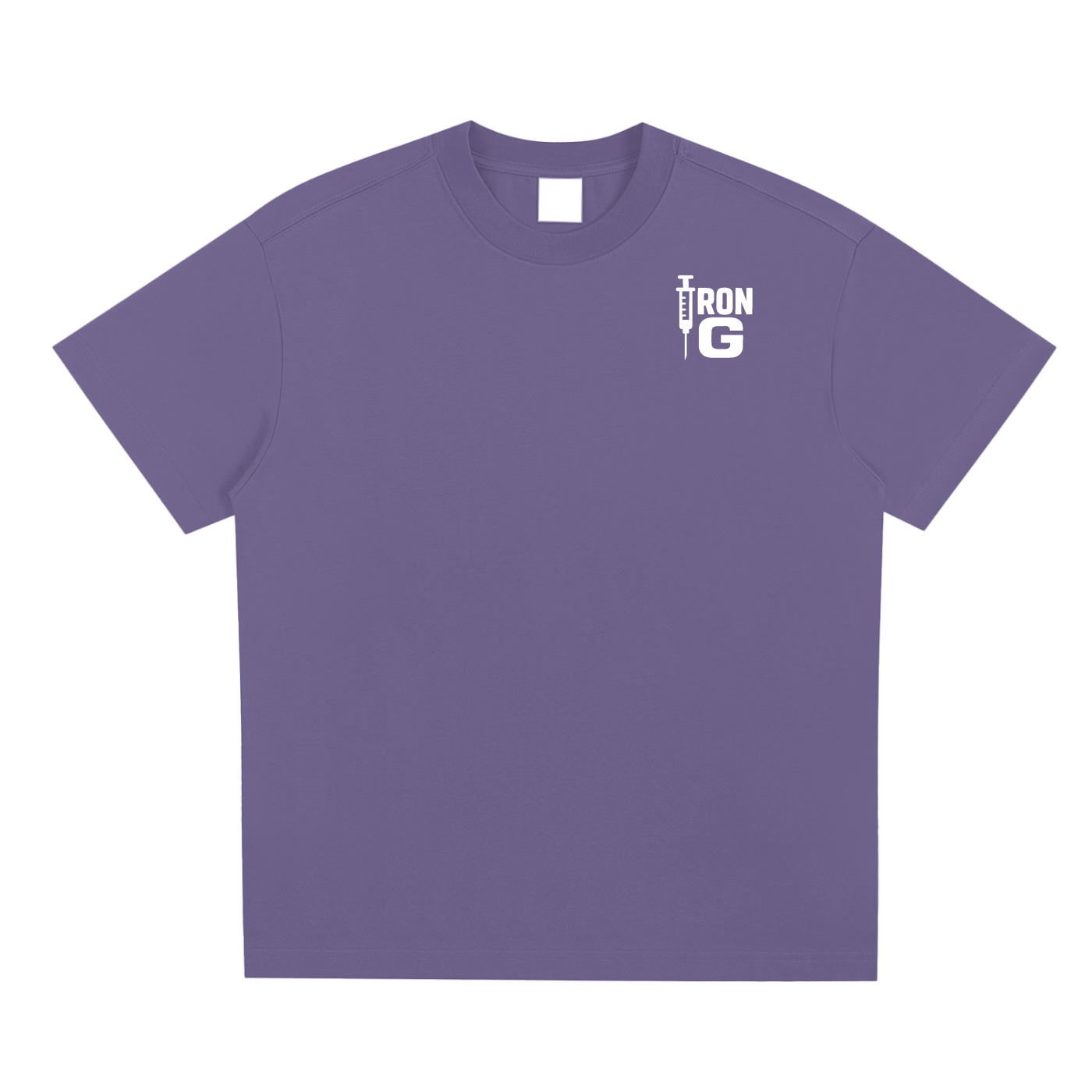 Iron G T-Shirt, White Logo