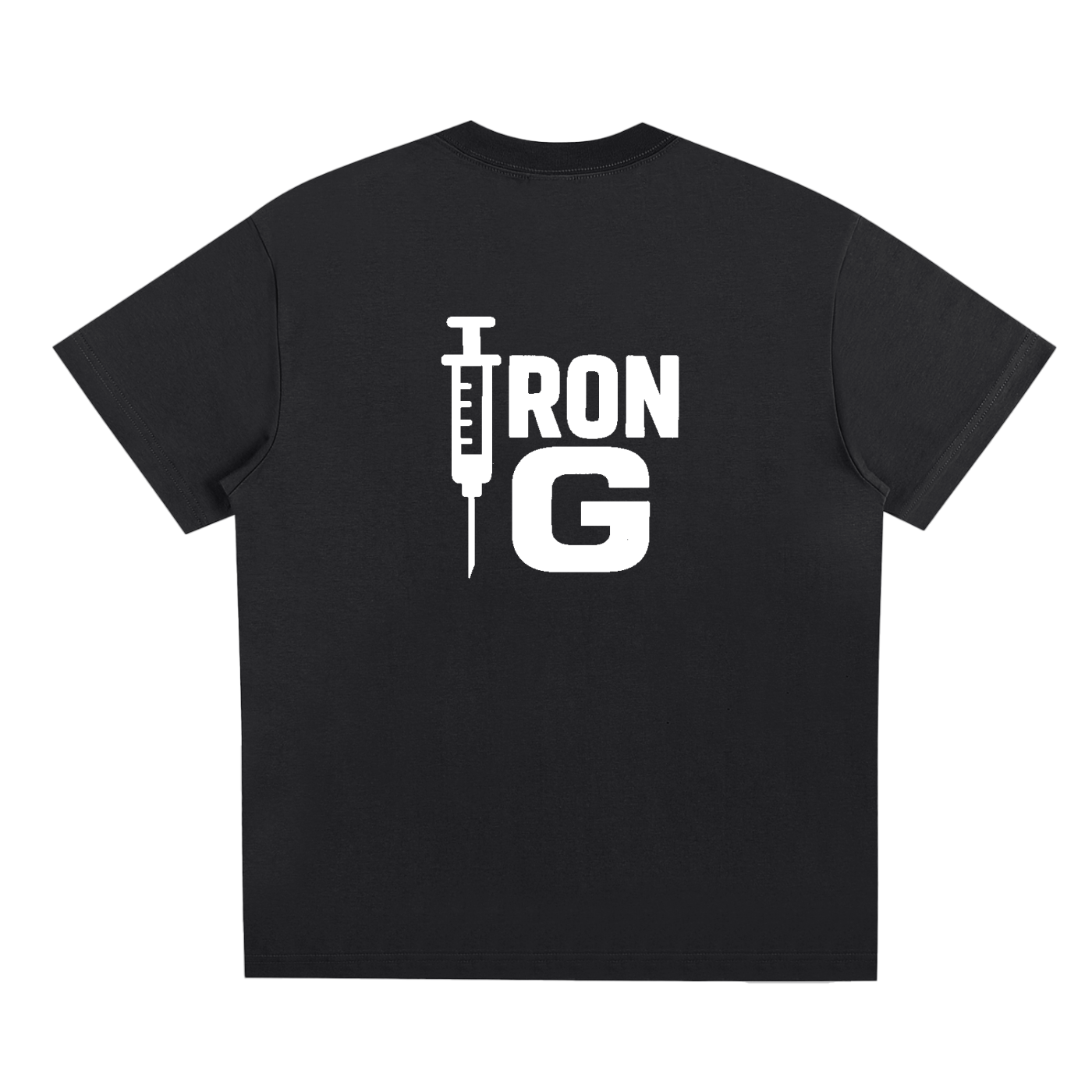 Iron G T-Shirt, White Logo