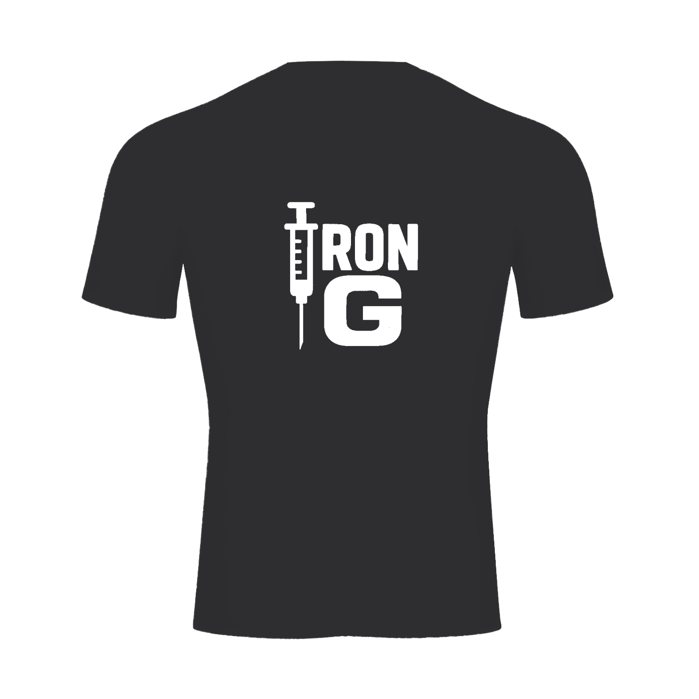 Iron G Performance T-Shirt, White Logo