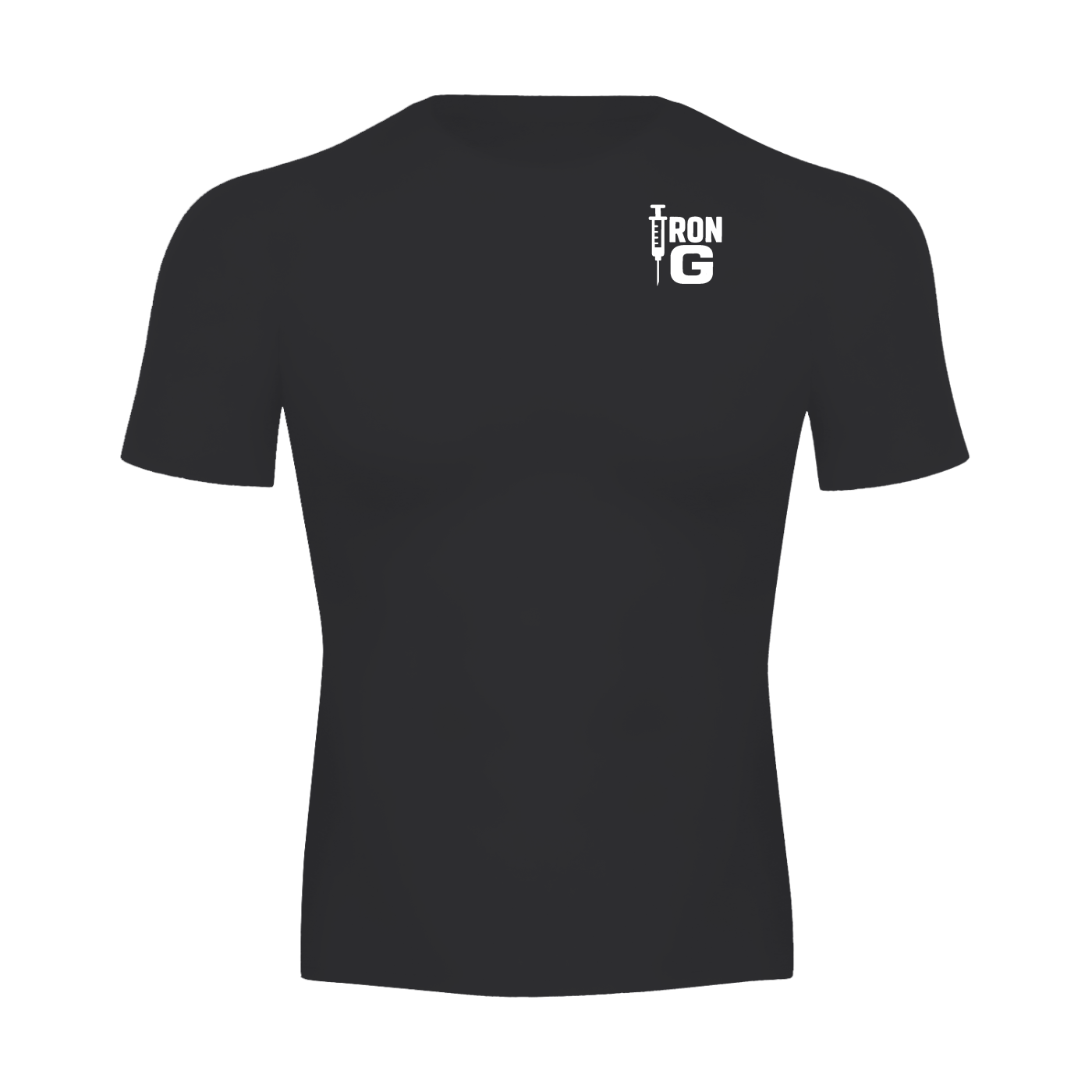 Iron G Performance T-Shirt, White Logo