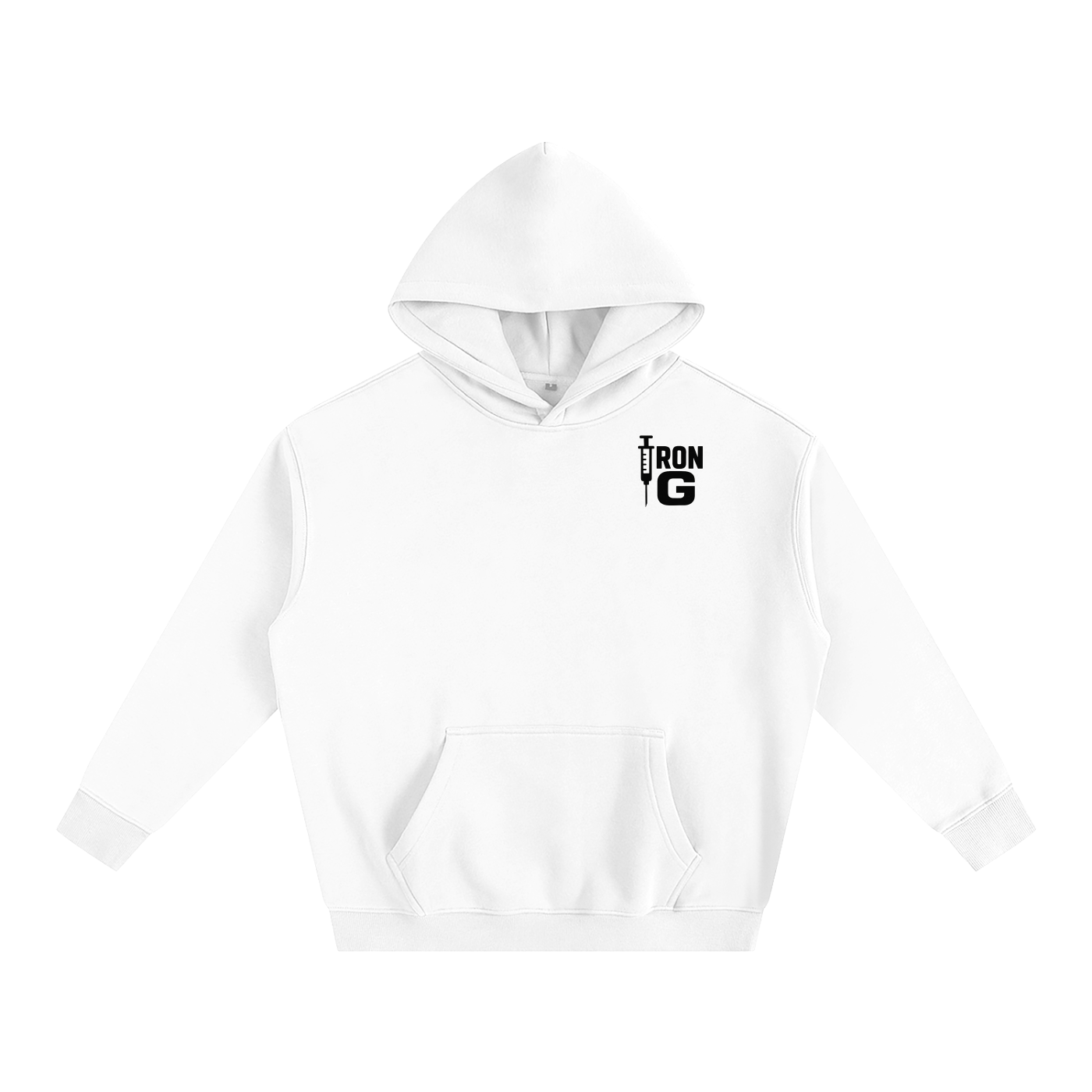 NPNF Oversized Hoodie, Black Letters
