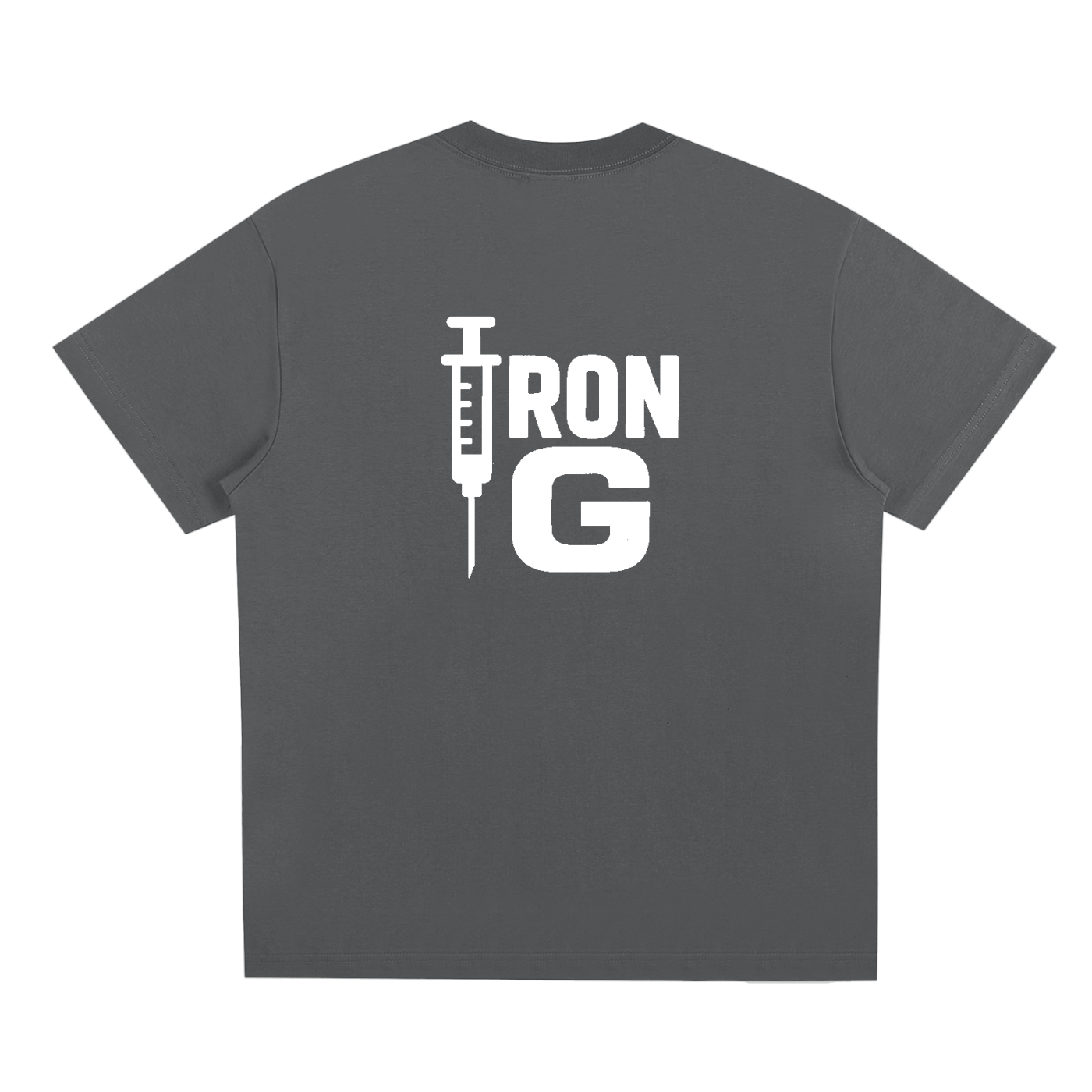 Iron G T-Shirt, White Logo