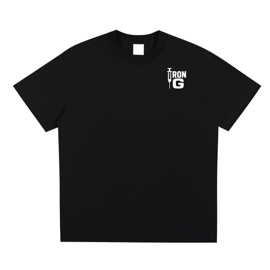 Iron G T-Shirt, White Logo