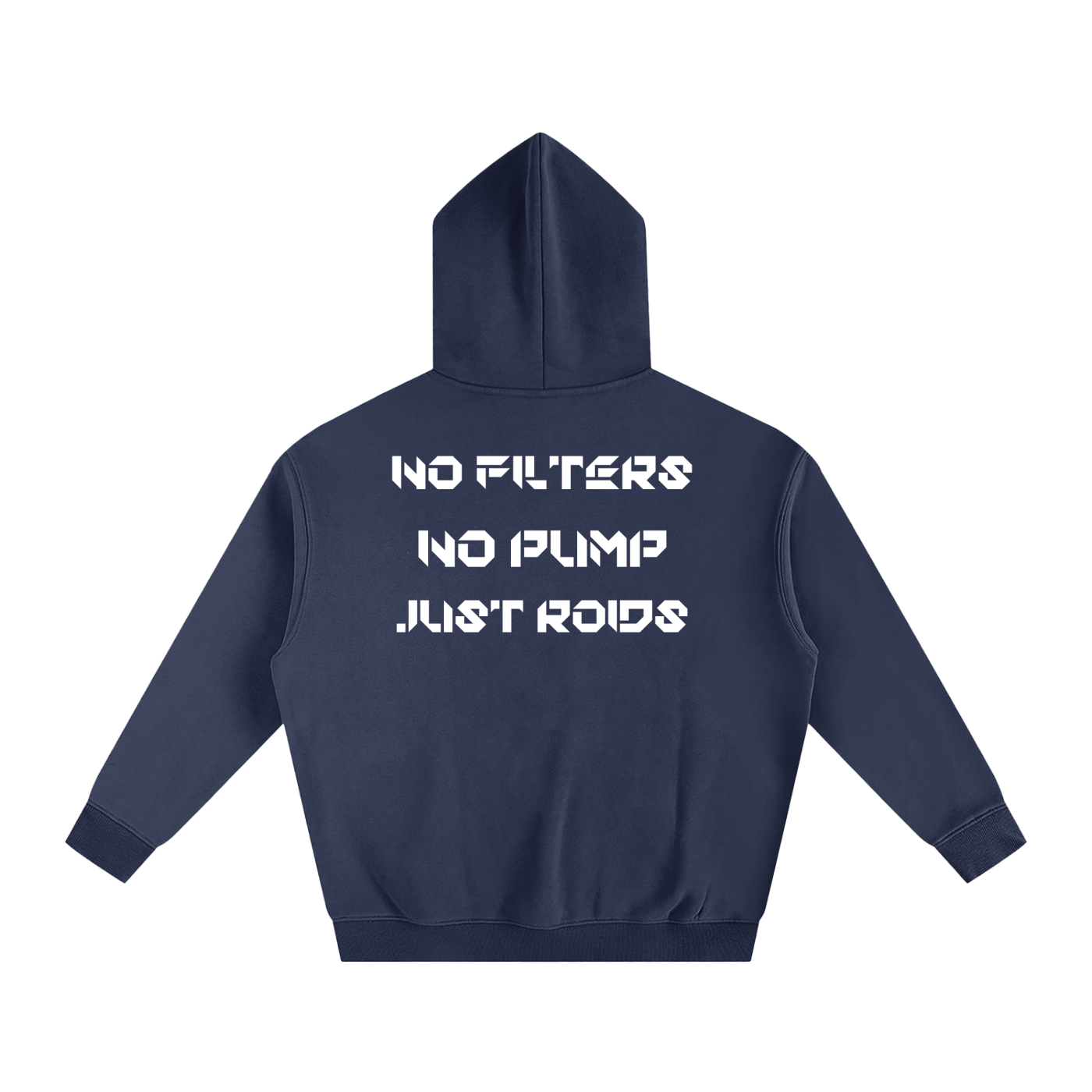 NPNF Oversized Hoodie, White Letters