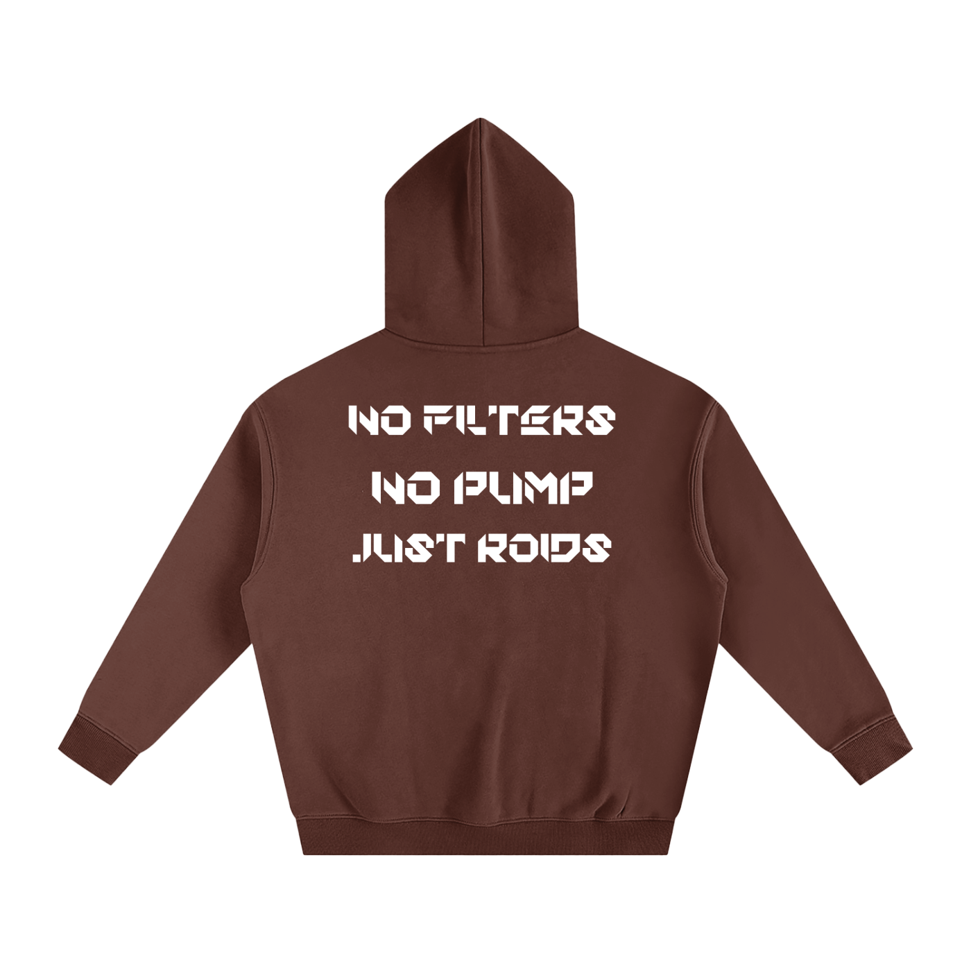 NPNF Oversized Hoodie, White Letters