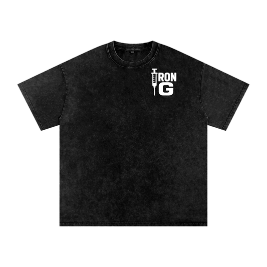 NPNF Old School Oversized T-Shirt, White Letters