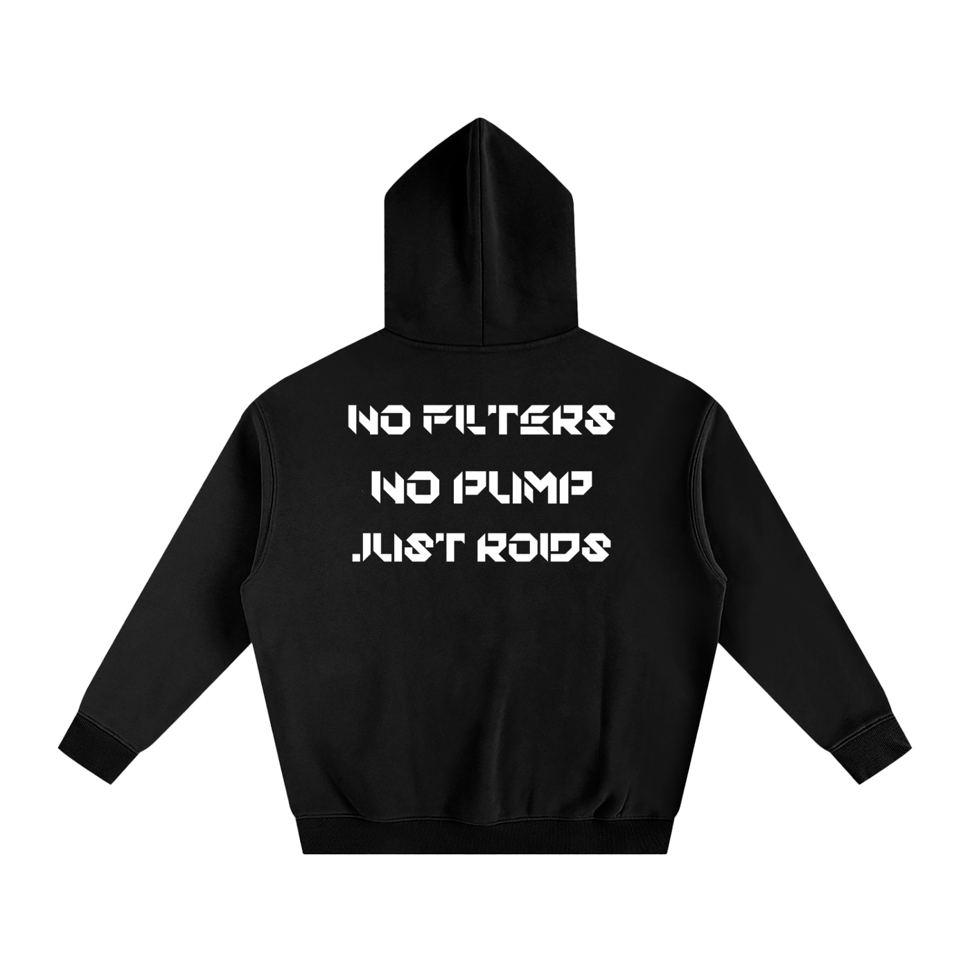 NPNF Oversized Hoodie, White Letters