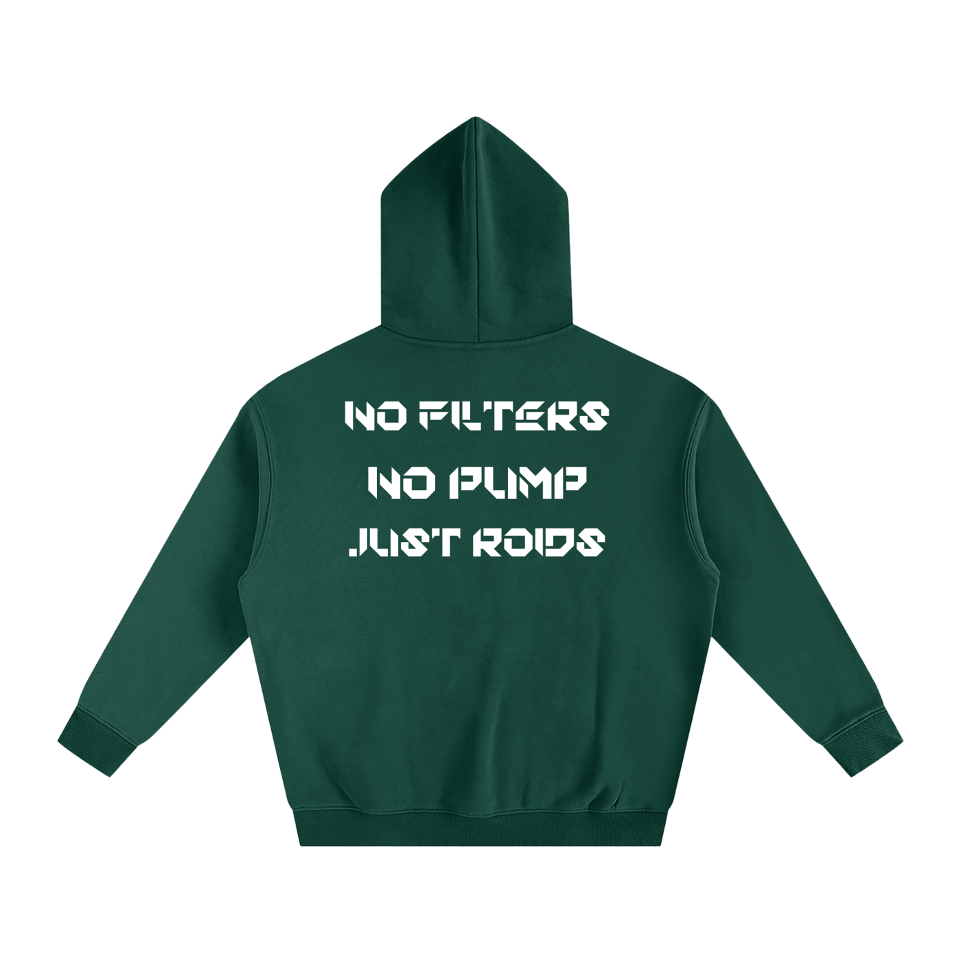 NPNF Oversized Hoodie, White Letters