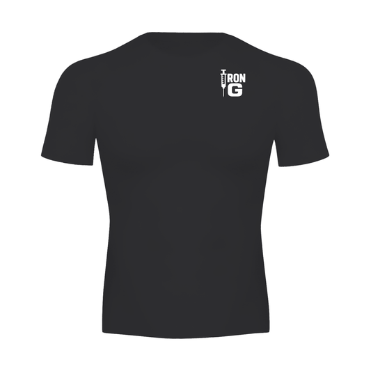 Iron G Performance T-Shirt, White Logo