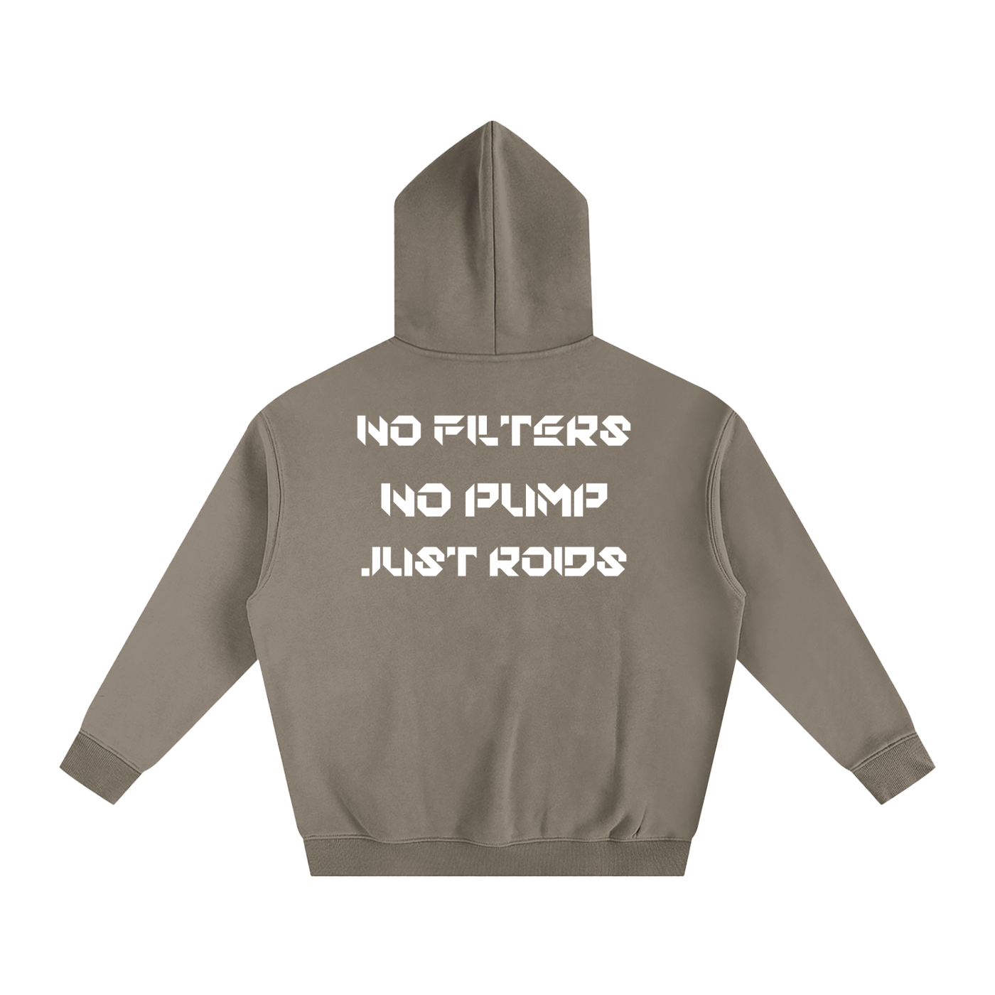 NPNF Oversized Hoodie, White Letters